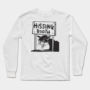hissing booth Long Sleeve T-Shirt